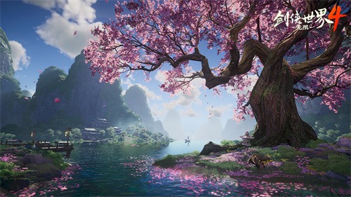 江湖四季之景！《剑侠世界4：无限》无缝地图探索实录