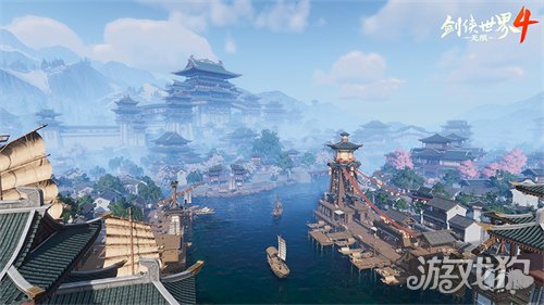 国风雅韵!《剑侠世界4:无限》高度还原东方建筑之美 国风雅韵!《剑侠世界4:无限》高度还原东方建筑之美
