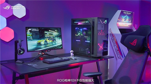 ROG枪神10X：一台拥有全息光显风扇的游戏台式机