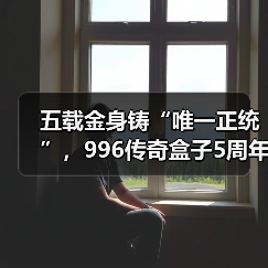 五载金身铸“唯一正统”，996传奇盒子5周年：万境归盒，传奇不灭（图4）