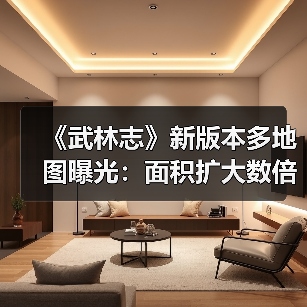 《武林志》新版本多地图曝光：面积扩大数倍，新增多样副本
