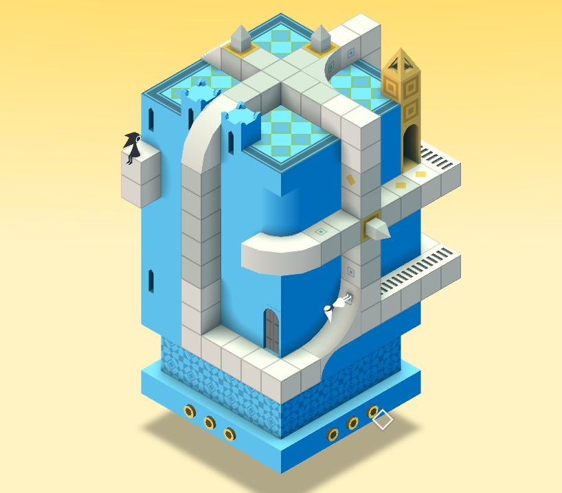 《纪念碑谷·全景合集》评测：令人怀念的极简艺术